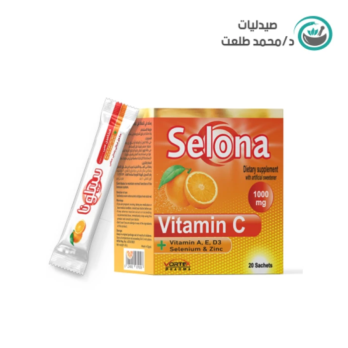 selona vitamin c 20 sachets  . selona vitamin c 20 sachets