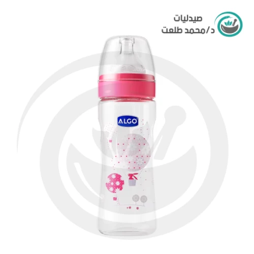 الجو ببرونة 250 مل . ALGO SMALL FEEDING BOTTLE 250ML